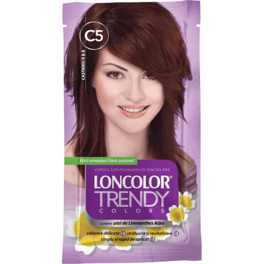 Loncolor TRENDY Vopsea semipermanentă C5, 1 buc