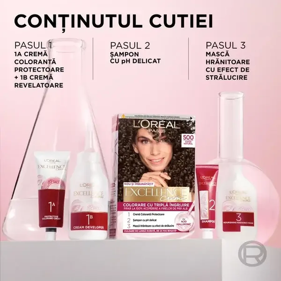 Loreal Paris EXCELLENCE CREME Permanent hair dye with ammonia 6.35, 1 pc