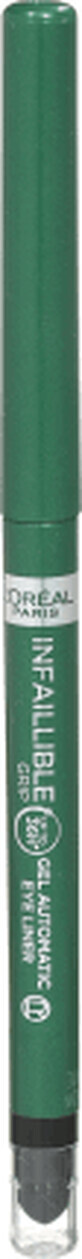 Loreal Paris Infaillible Grip Gel Automatic creion de ochi Emerald Green, 1 buc