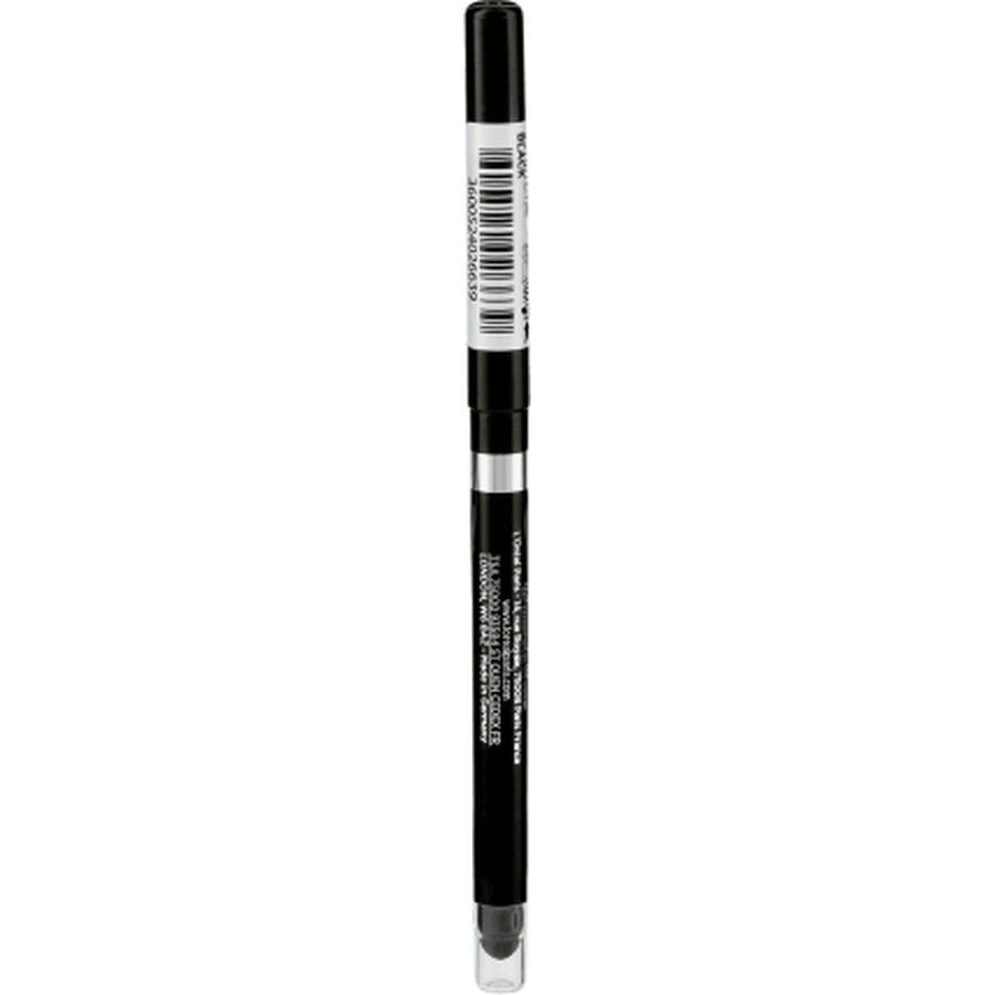 Loreal Paris Infaillible Grip Gel Automatic creion de ochi Intense Black, 1 buc