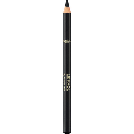 Loreal Paris Le Khol Superliner creion de ochi 101 Midnight Black, 1,2 g