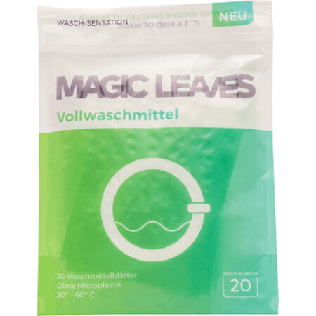 MAGIC LEAVES Detergent pentru rufe albe, 20 buc