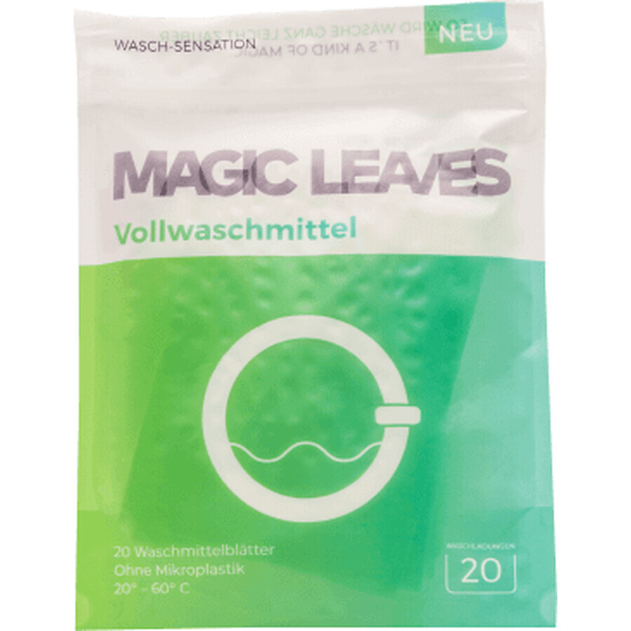 MAGIC LEAVES Detergent pentru rufe albe, 20 buc