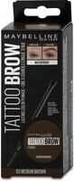 Maybelline New York Tattoo Brow pomadă pentru spr&#226;ncene 03 Medium Brown, 1 buc