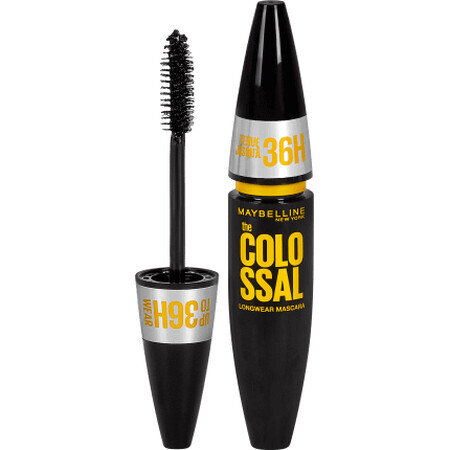 Maybelline New York The Colossal 36H Mascara waterproof 01 Black, 10 ml