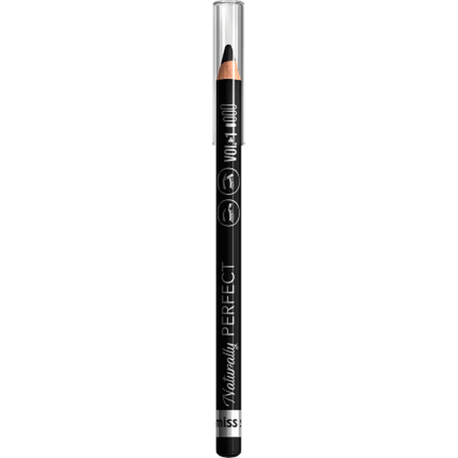Miss Sporty Naturally Perfect Eye Pencil 005 Deep Black, 1 Stück
