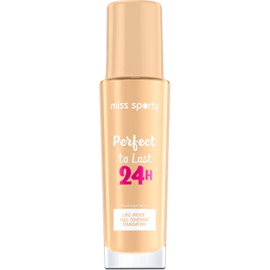 Miss Sporty Perfect to Last 24H Foundation 200 Beige, 30 ml