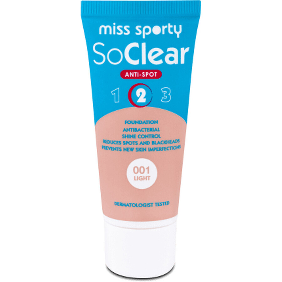 Miss Sporty So Clear foundation 001 Light