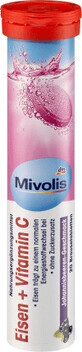 Mivolis Eisen+Vitamin C Brausetabletten, 82 g