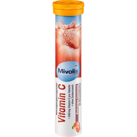 Mivolis Vitamina C tablete efervescente, 82 g