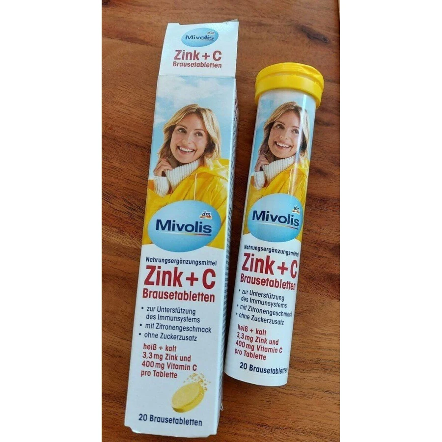 Mivolis Zink + C Brausetablette, 82 g