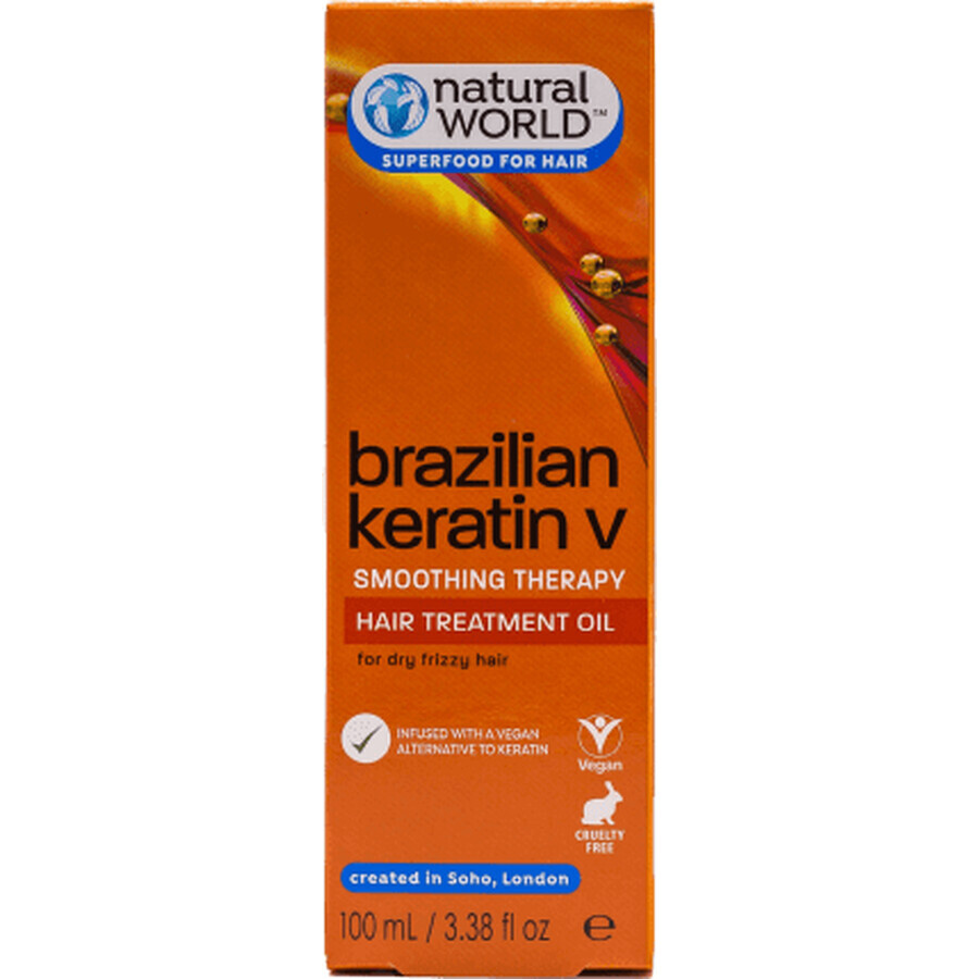 Natural World Keratin Haarkur, 100 ml