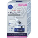Nivea Cellular Filler Tagescreme + Cellular Filler Nachtcreme, 100 ml