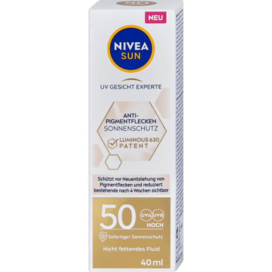 Nivea Gesichtscreme SPF50, 40 ml