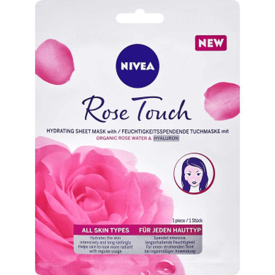 Nivea Rose Touch Tissue-Maske, 1 Packung