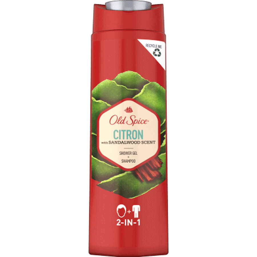 Old Spice Gel de duș citron, 400 ml