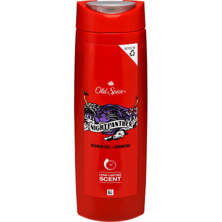 Old Spice Nacht Panther Duschgel, 400 ml