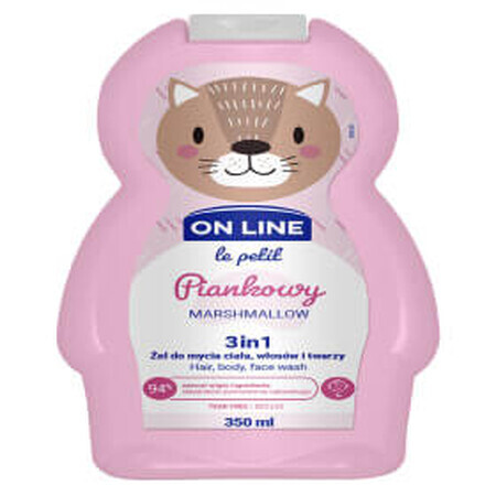 ON LINE le petit Baby Duschgel 3in1 Marshmallow, 350 ml