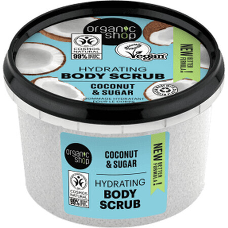 Organic Shop Scrub cu cocos pentru corp, 250 ml