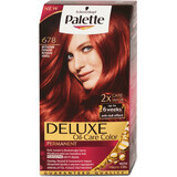 Palette Deluxe Vopsea permanentă 678/6-88 Roșu Rubiniu, 1 buc