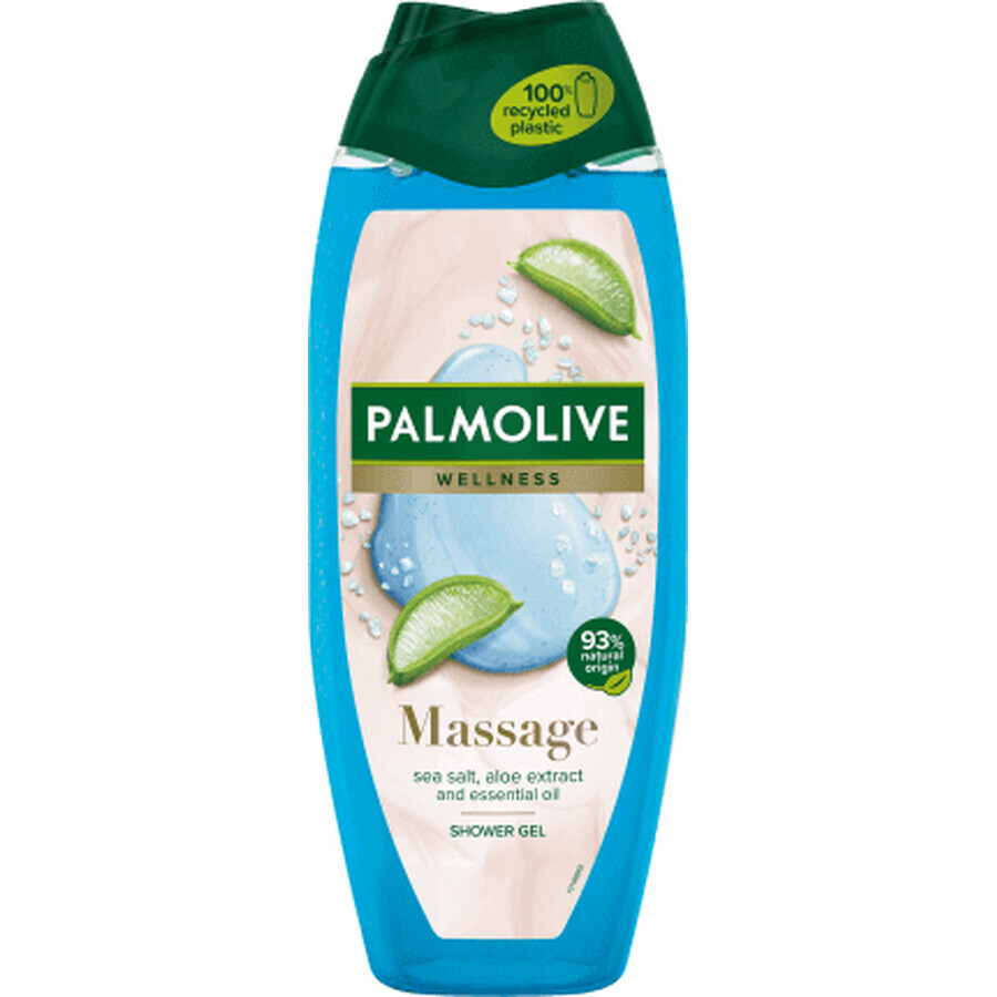 Palmolive Gel de duș cu sare de baie și extract de aloe, 500 ml