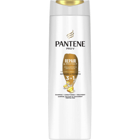 Pantene Şampon 3în1 pentru păr deteriorat, 300 ml