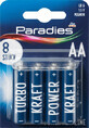 Paradies AA-Alkalibatterien, 8 St&#252;ck