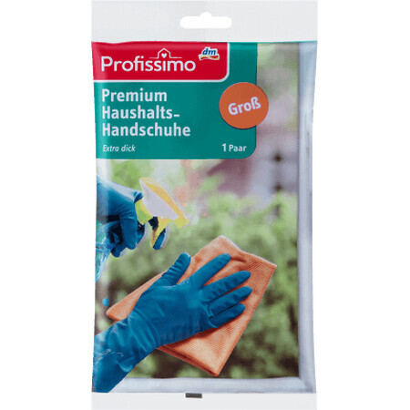 Profissimo Haushaltshandschuhe Größe L, 1 Stück