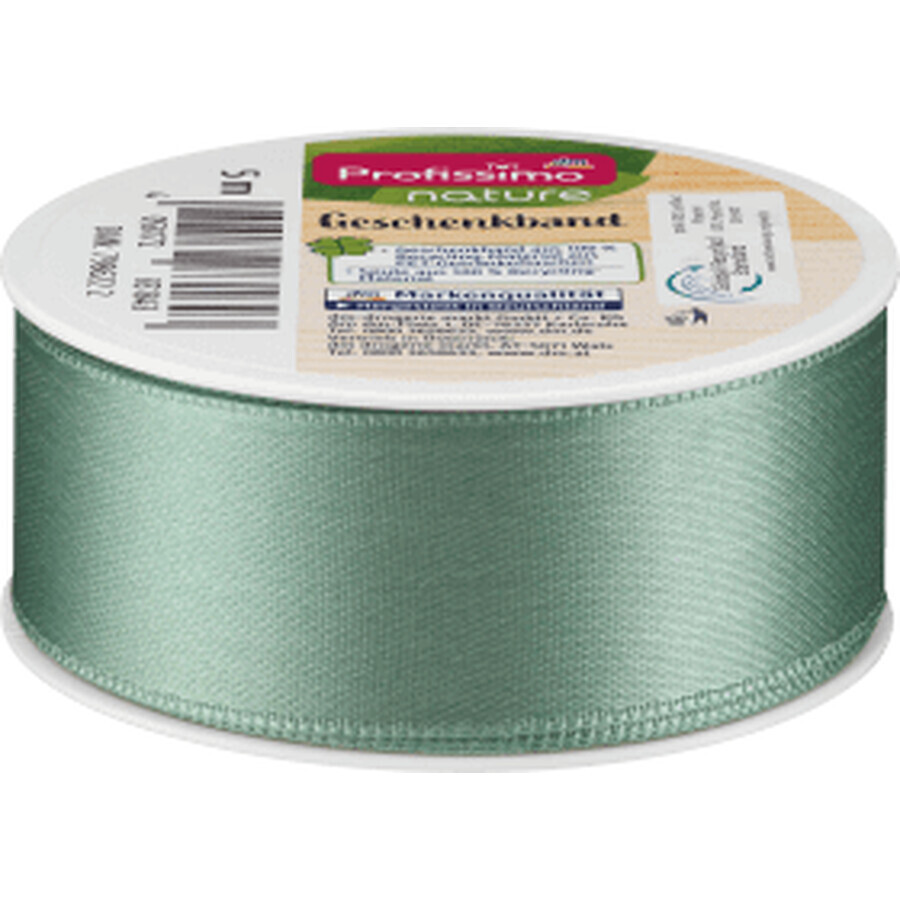 Profissimo Profissimo panglică de satin verde, 5 m