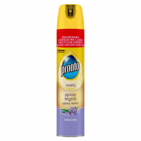 Pronto Spray pentru curățarea și îngrijirea lemnului  Lavandă, 300 ml