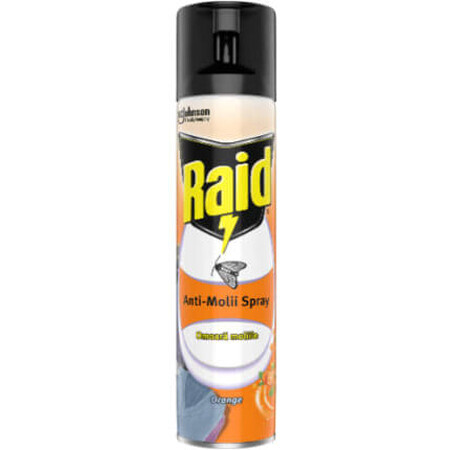 Raid Raid spray anti-molii cu aromă de portocală, 400 ml