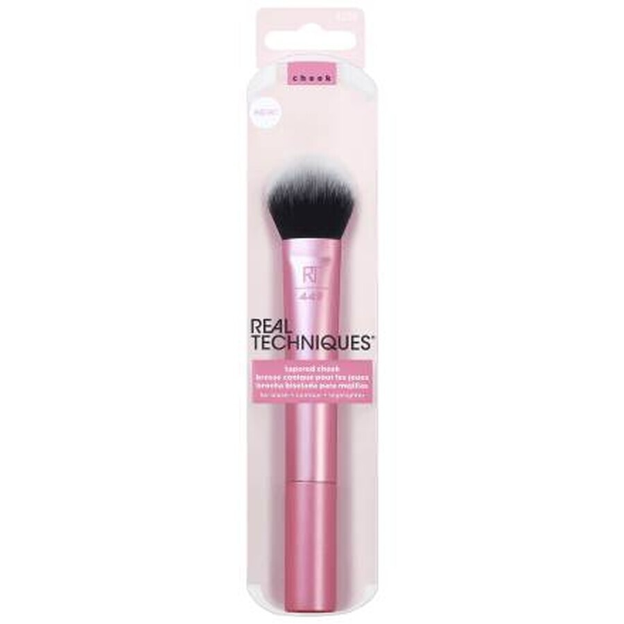 Real Techniques Tapered Cheek Brush pensulă pentru machiaj, 1 buc