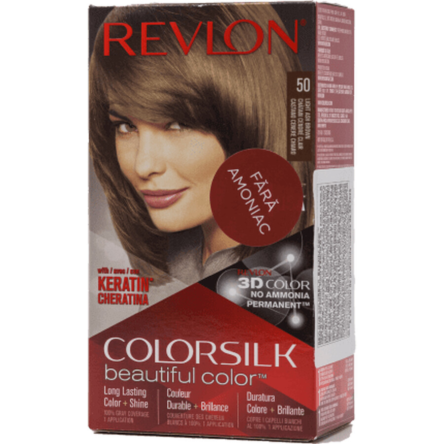 Revlon Vopsea permanentă light brown 50, 1 buc