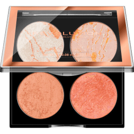 Revolution Cheek Kit paletă de farduri pentru obraji Take A Breather, 8,8 g