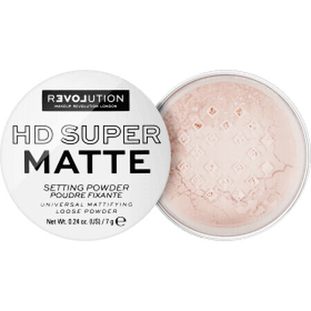 Revolution Relove HD Super Mattes Puder, 7 g