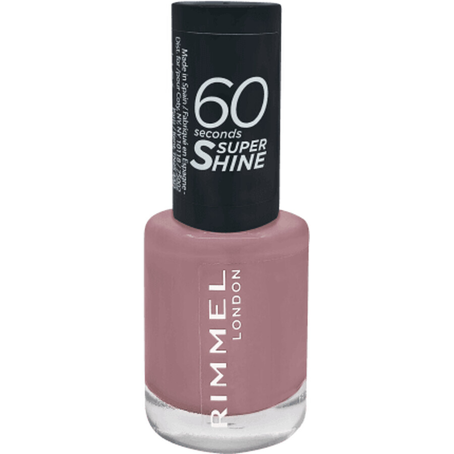 Rimmel London Lac de unghii 60 Seconds Super Shine 230 Mauve to the music, 8 ml