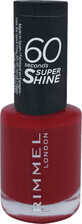 Rimmel London Nagellack 60 Seconds Super Shine 313 Feisty Red, 8 ml