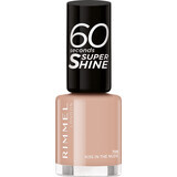 Rimmel London Nail Polish 60 Seconds Super Shine 708 Kiss in the nude, 8 ml