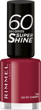 Rimmel London Nagellack 60 Seconds Super Shine 710 Oh my cherry, 8 ml