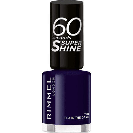 Rimmel London Nagellak 60 Seconds Super Shine 720 Sea in the dark, 8 ml