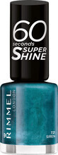 Rimmel London Nagellack 60 Seconds Super Shine 721 Siren, 8 ml