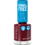 Rimmel London Kind&amp;Free 157 Berry Opulence Nail Lacquer, 8 ml