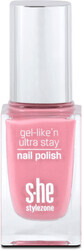 She stylezone color&amp;style Gel-like&#39;n ultra stay lac de unghii 322/270, 10 ml