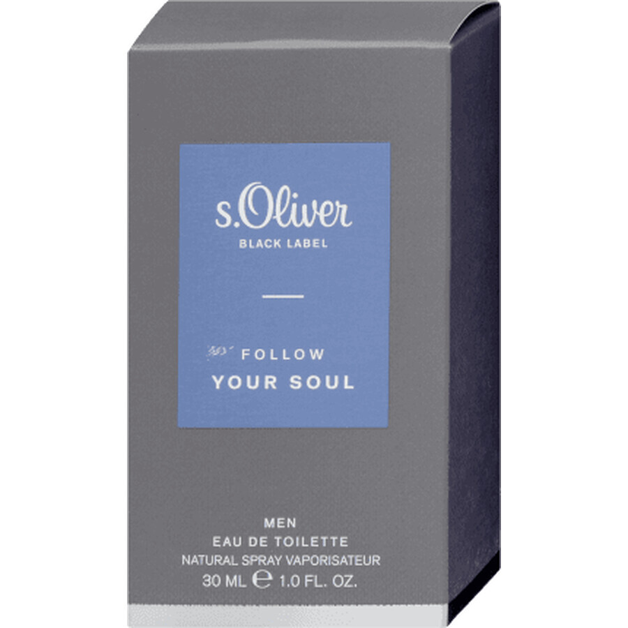 s.Oliver Follow your soul Toilettenwasser, 30 ml