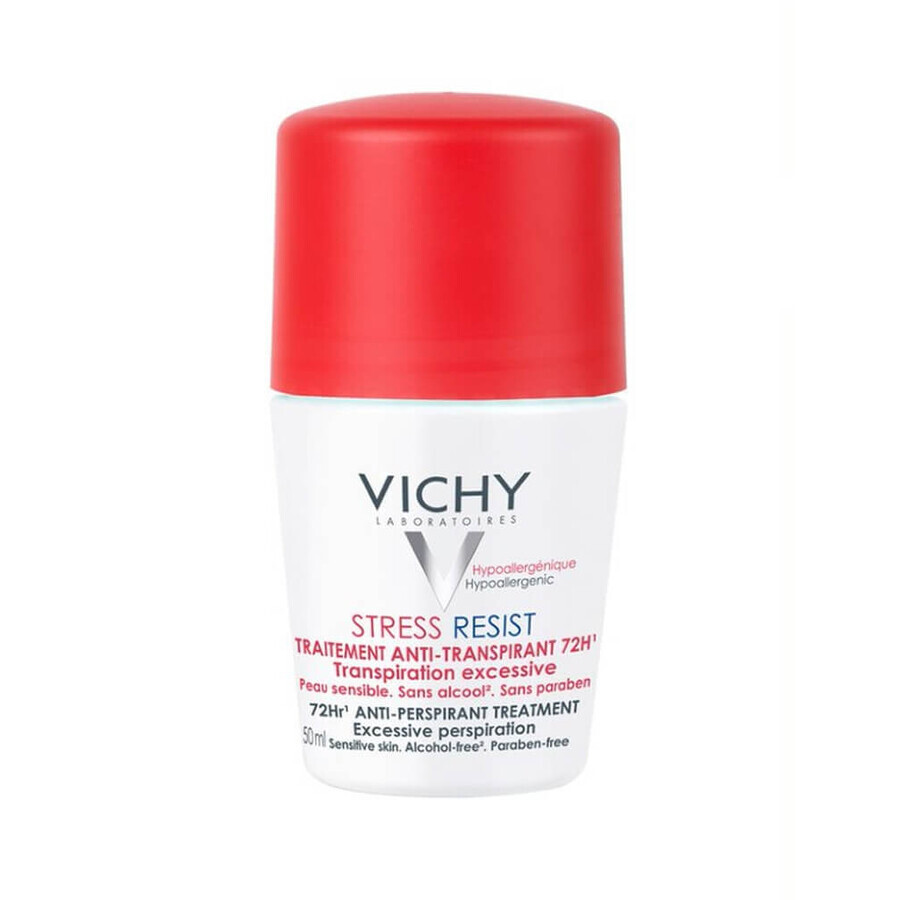 Vichy Stress-resist roll-on deodorant intensive antiperspirant treatment 72h, 50 ml