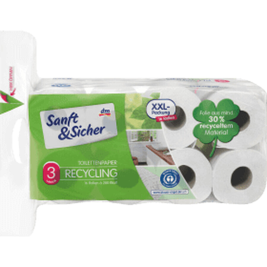 Sanft&Sicher Toilettenpapier, 16 Stück