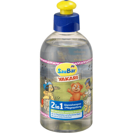 SauBär 2în1 șampon&balsam, 250 ml