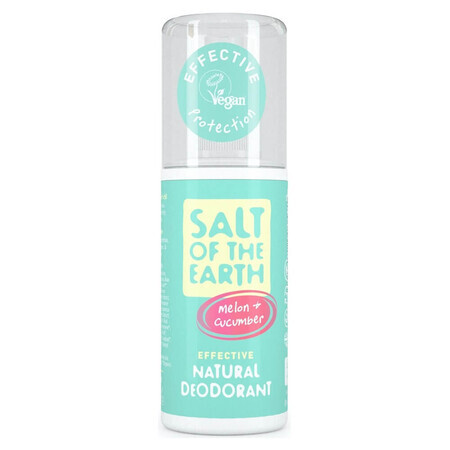 Salt Of The Earth Pure Aura Deodorant Spray, 100 ml, Crystal Spring
