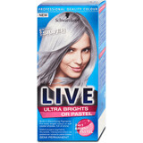 Schwarzkopf Live Semi-permanente Haarfarbe Live Ultra Brights 98 Stahlsilber, 80 g