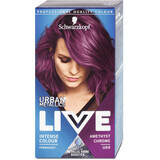 Schwarzkopf Live Vopsea de păr semi-permanentă U69 Ametyst Chrom, 142 g